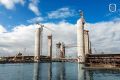 В Калининграде достроили башни автодорожного моста через Преголю