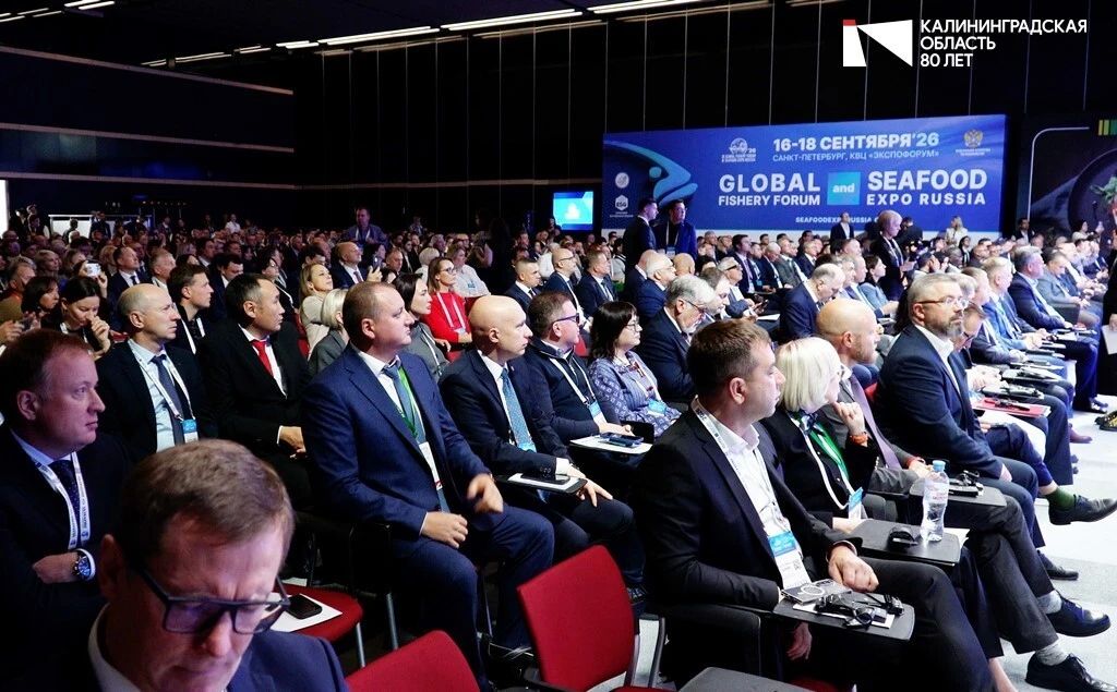 Калининградские компании представили свою продукцию на Global Fishery Forum & Seafood Expo 2026 в Санкт-Петербурге Калининградские компании представили свою продукцию на Global Fishery Forum & Seafood Expo 2026 в Санкт-Петербурге