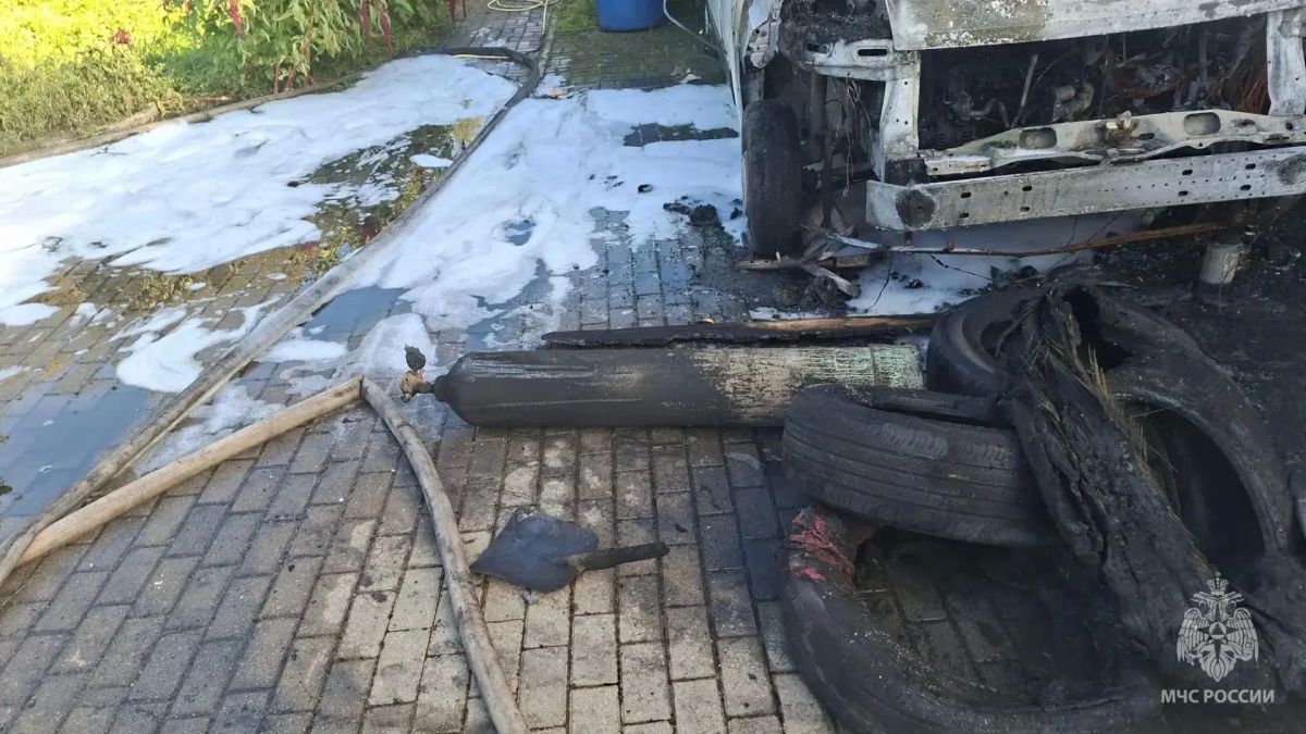 В Гурьевском муниципальном округе пожар уничтожил гараж и микроавтобус: есть пострадавший В Гурьевском муниципальном округе пожар уничтожил гараж и микроавтобус: есть пострадавший