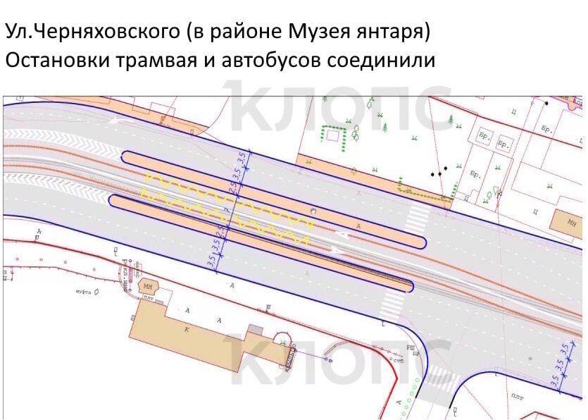 В Калининграде предложили ещё один вариант изменения Черняховского ради развития трамвая В Калининграде предложили ещё один вариант изменения Черняховского ради развития трамвая