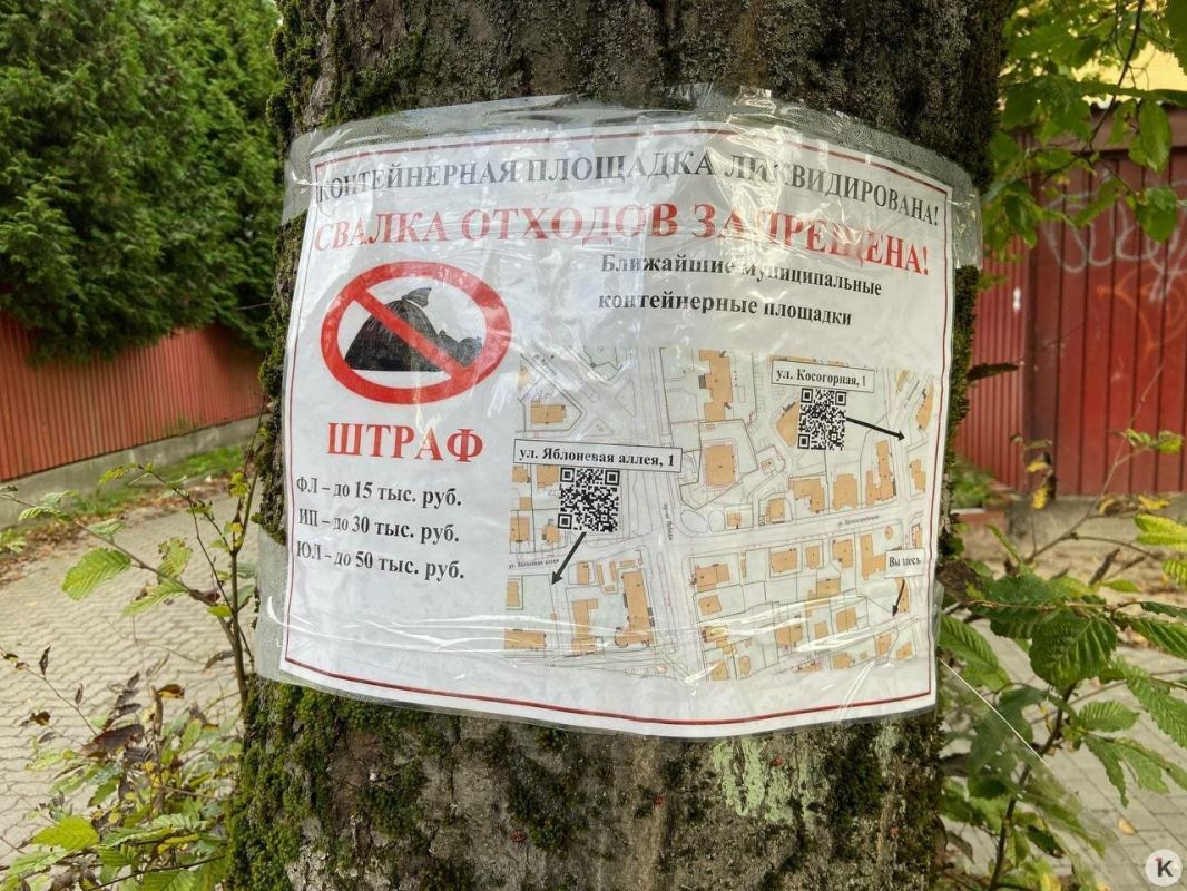Калининградцы оставляют пакеты на месте бывшей мусорки и возле урн на Вагоностроительной Калининградцы оставляют пакеты на месте бывшей мусорки и возле урн на Вагоностроительной