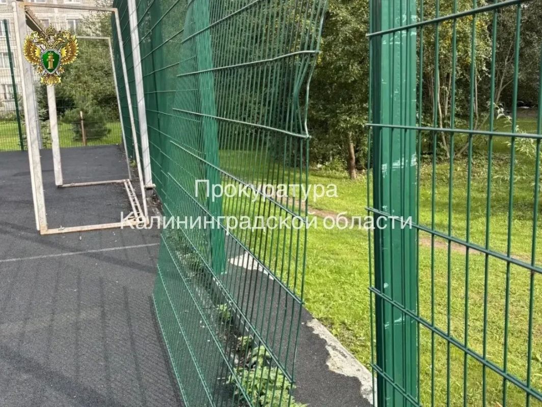 В Зеленоградске 12-летний мальчик получил травмы на спортивной площадке