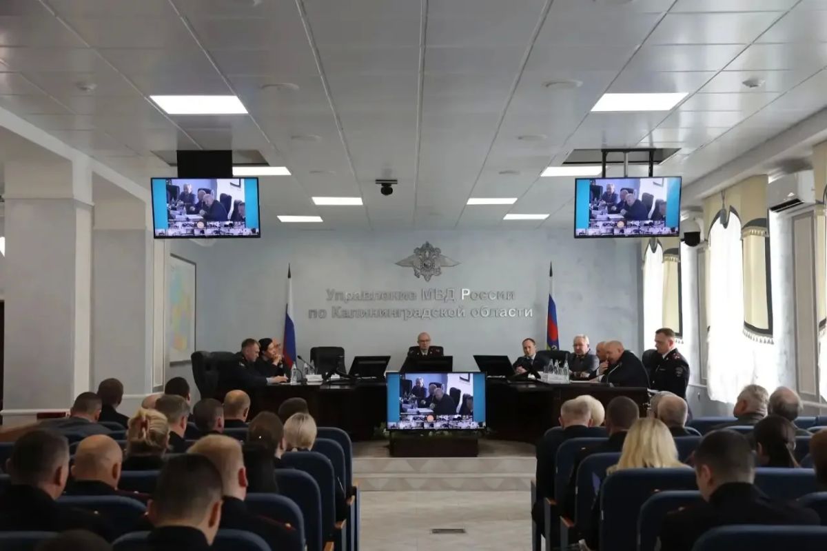 В УМВД России по Калининградской области поздравили с профессиональным праздником сотрудников уголовного розыска