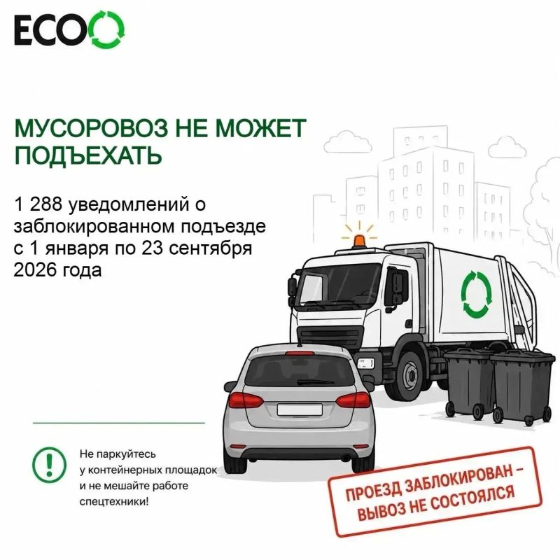 Припарковался на минутку — оставил весь двор с мусором!