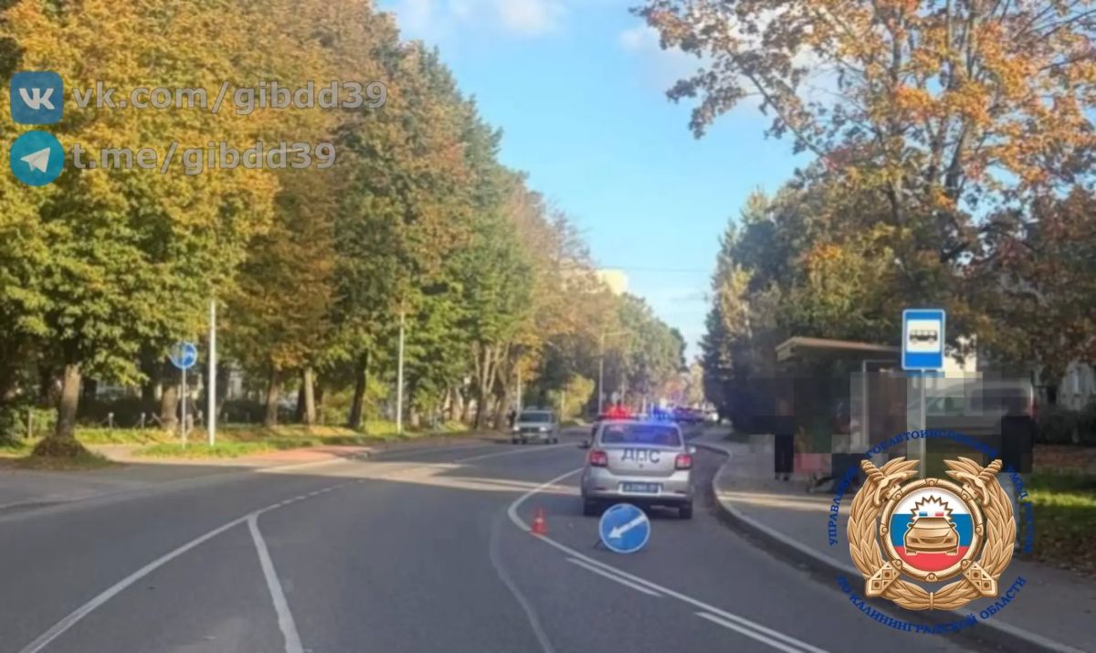 По предварительным данным, 07.10.2026 в г. Калининграде около 16:30 на ул. Судостроительная в районе д. 64 водитель 2009 г.р., управляя электросамокатом, совершил наезд на пешехода 2010 г.р., переходившую проезжую часть вне...