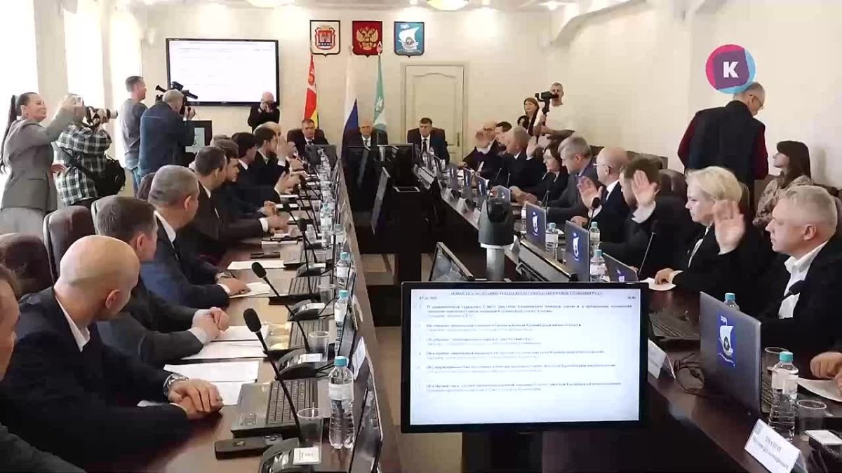 В Калининграде избраны глава города и председатель совета депутатов