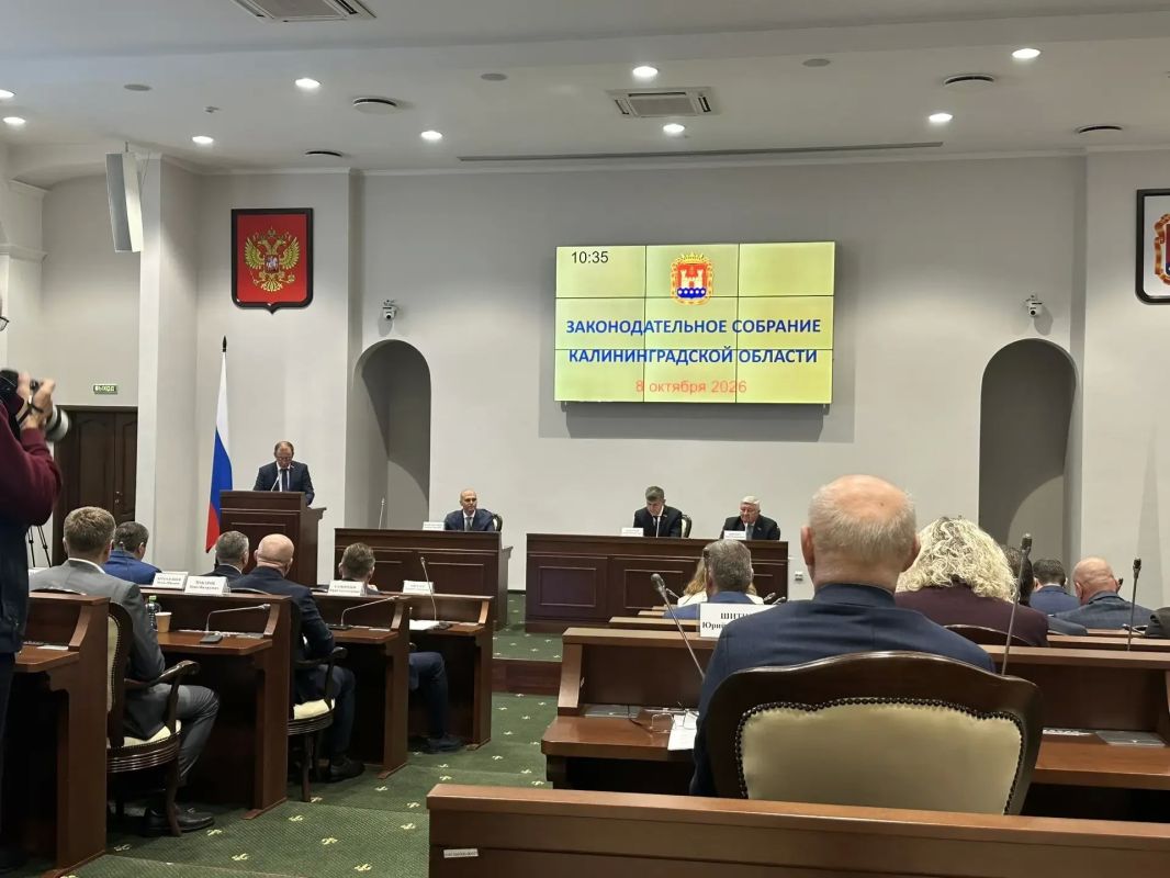 Андрей Кропоткин вновь возглавил Законодательное собрание Калининградской области