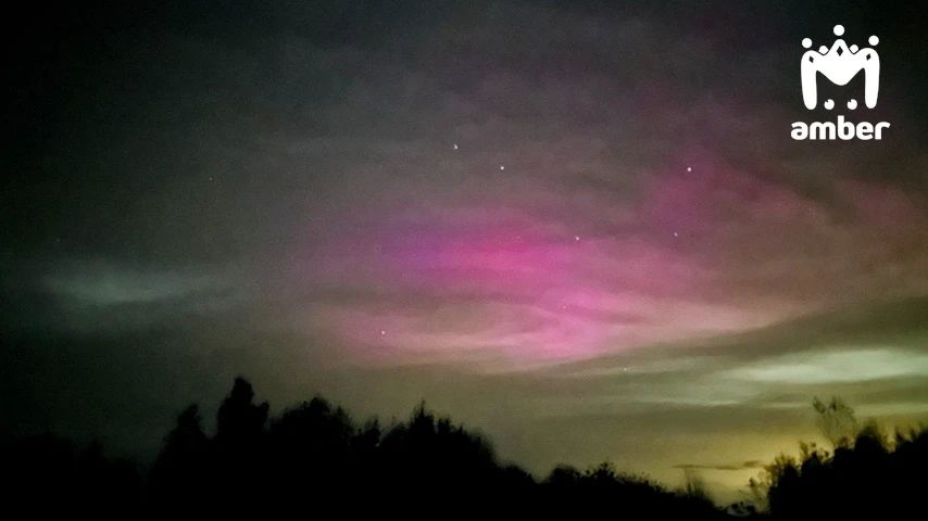 Северное сияние сегодня видно над Калининградской областью