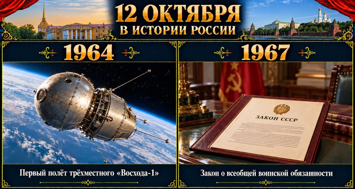12 октября в истории России 12 октября в истории России
