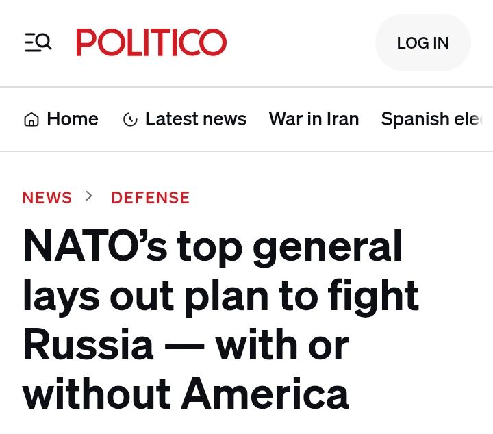 Politico: НАТО разработало план войны с Россией