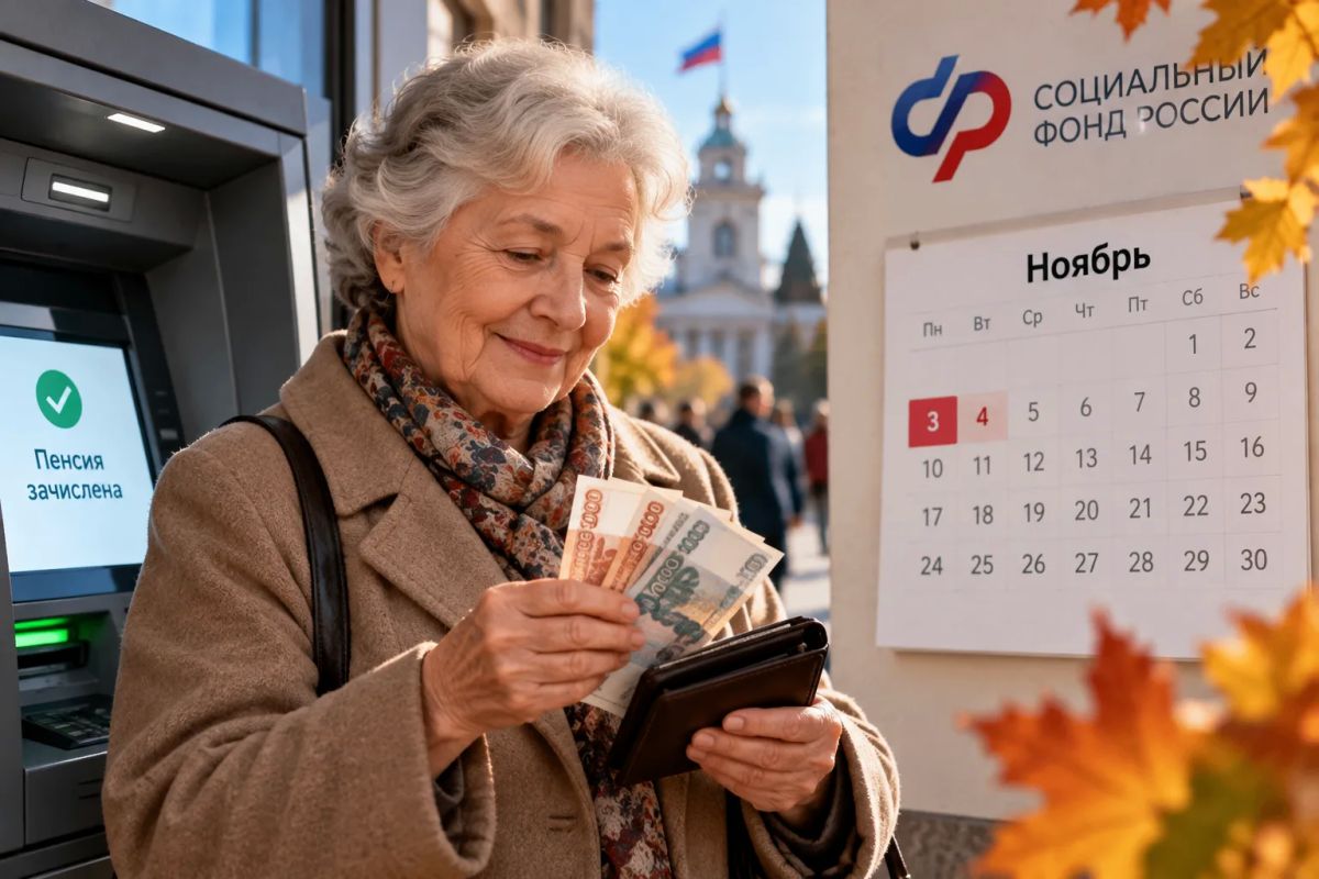 Часть россиян получит ноябрьские пенсии досрочно