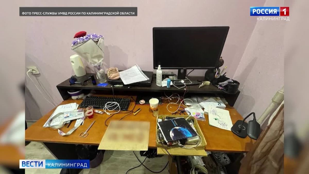 В Калининграде задержали мужчину за рекламу-граффити наркомаркета