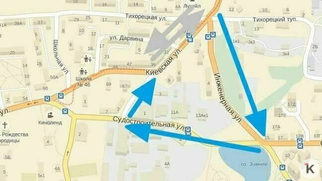 В бывшем Балтрайоне хотят организовать круговое движение