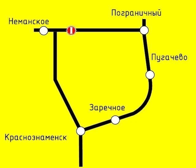 Перекроют движение транспорта между поселками Неманское и Пограничный Краснознаменского района