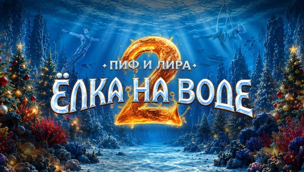 Воздушные гимнасты, акробаты и синхронистки: в Калининграде покажут шоу «Пиф и Лира: ёлка на воде 2» с сотней артистов