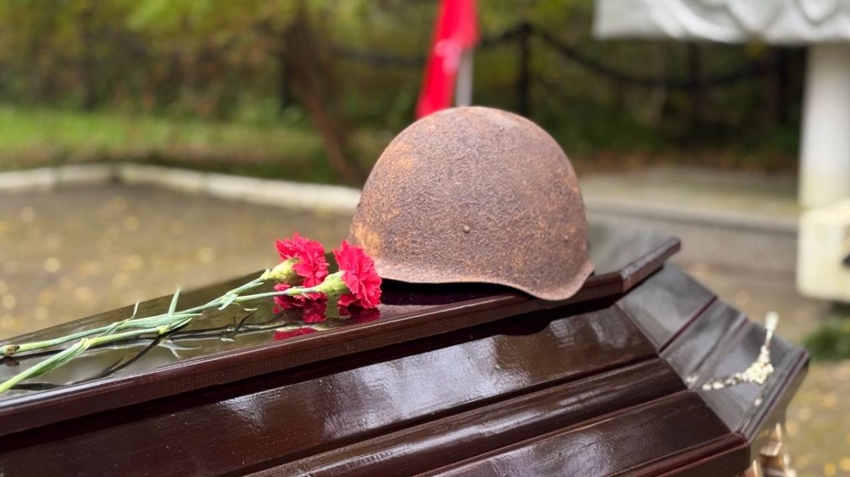В посёлке Славское Багратионовского района с почестями перезахоронили четырёх советских воинов