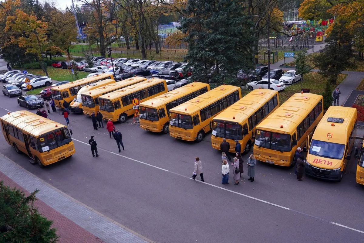 В Калининградской области муниципалитетам передали 23 новых школьных автобуса В Калининградской области муниципалитетам передали 23 новых школьных автобуса