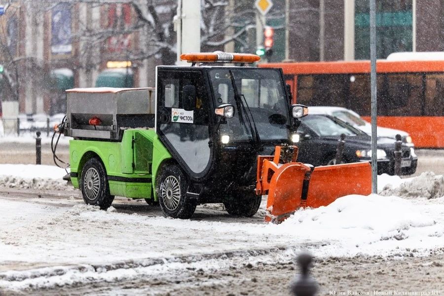 Власти Калининграда готовы принимать снег за деньги, но желающих сдавать его нет
