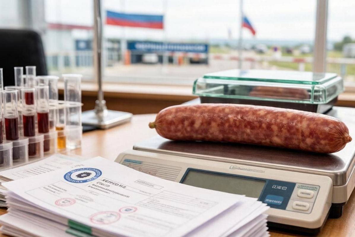 Из Светлого в другой город России поставили колбасу с ДНК курицы