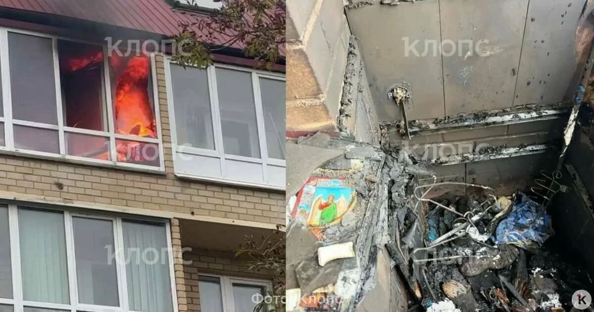 «Сказала, что ей было скучно»: в Калининграде 85-летняя женщина устроила пожар на лоджии