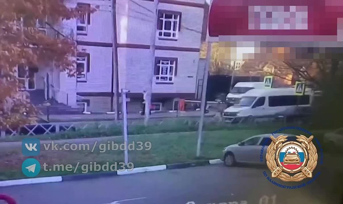 В Калининграде водитель «Ауди» сбил пешехода на переходе и скрылся
