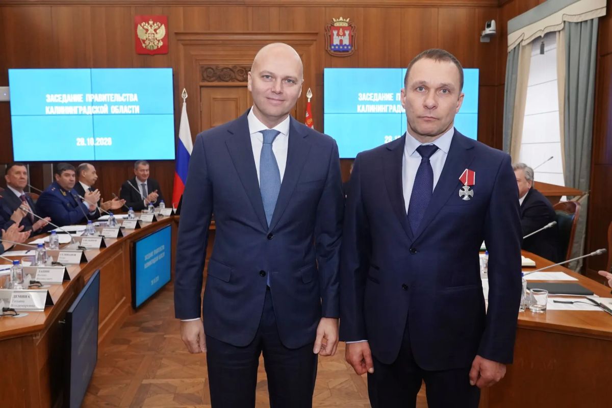 Алексей Беспрозванных: Указом Президента России министр региональной безопасности Дмитрий Коннов награждён Орденом Мужества