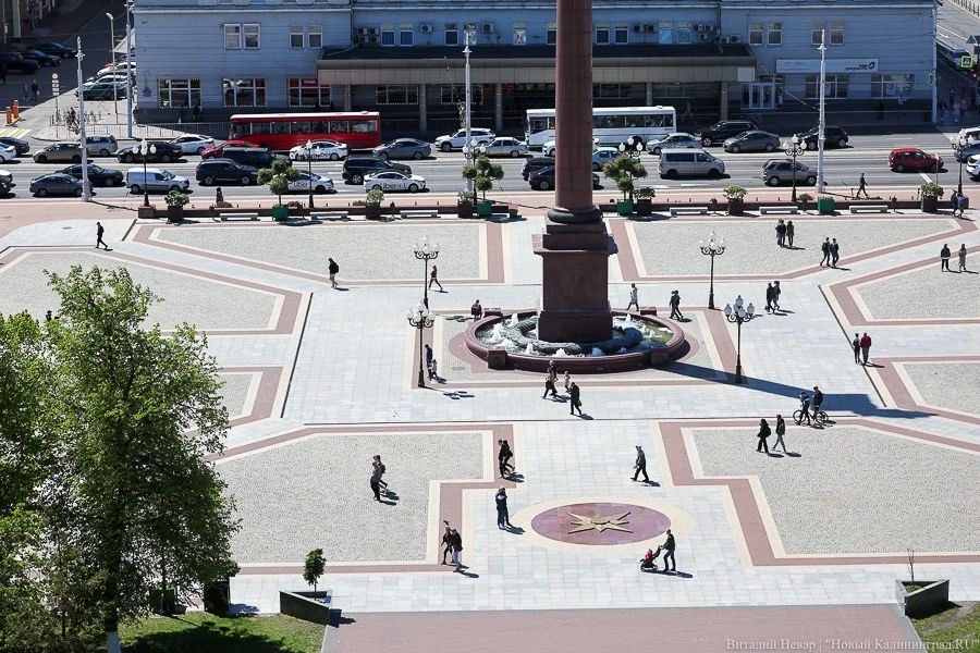 Мэрия Калининграда готова реконструировать площадь Победы по запросу горожан